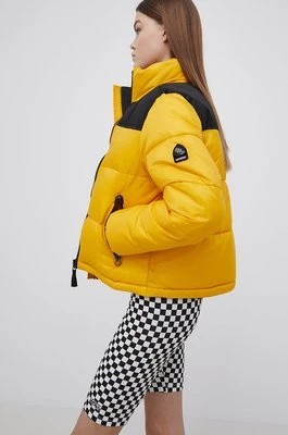 Zdjęcie produktu Superdry kurtka damska kolor żółty zimowa