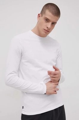 Zdjęcie produktu Superdry Longsleeve bawełniany kolor biały gładki