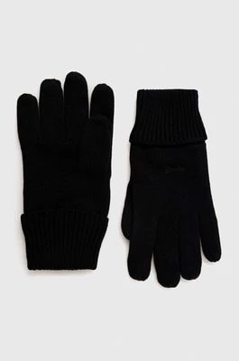 Zdjęcie produktu Superdry rękawiczki bawełniane męskie kolor czarny