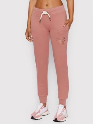 Zdjęcie produktu Superdry Spodnie dresowe Script Style W7010615A Różowy Regular Fit