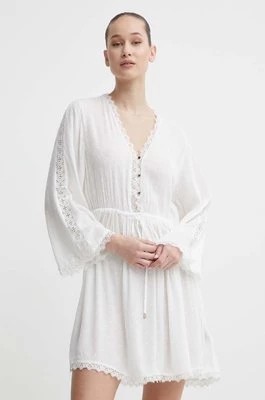 Zdjęcie produktu Superdry sukienka kolor biały mini rozkloszowana