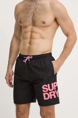 Zdjęcie produktu Superdry szorty kąpielowe kolor czarny