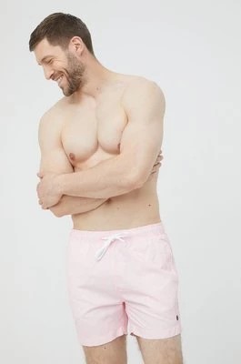 Zdjęcie produktu Superdry szorty kąpielowe kolor różowy