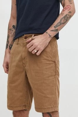 Zdjęcie produktu Superdry szorty męskie kolor brązowy