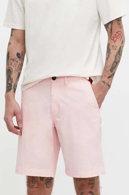 Zdjęcie produktu Superdry szorty męskie kolor różowy