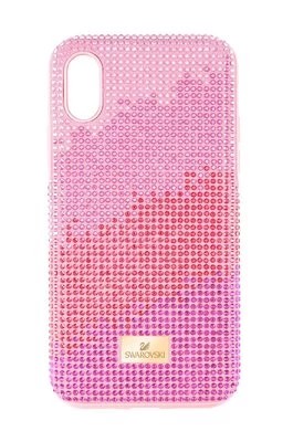 Zdjęcie produktu Swarovski etui na telefon High Love iPhone Xs MAX 5481464 kolor różowy