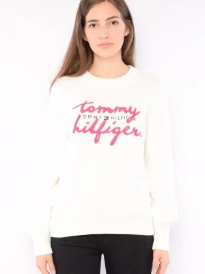 Zdjęcie produktu 
Sweter damski Tommy Hilfiger WW0WW27016YBL Kremowy
 
tommy hilfiger
