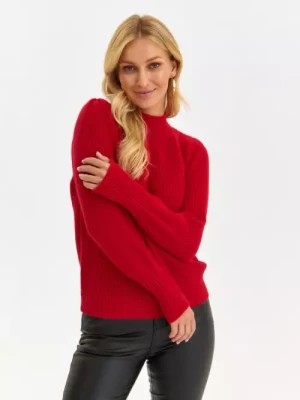 Zdjęcie produktu Sweter damski z bufiastymi rękawami TOP SECRET