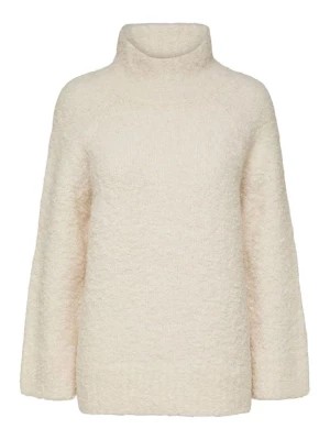 Zdjęcie produktu SELECTED FEMME Sweter "Gisilia" w kolorze kremowym rozmiar: M