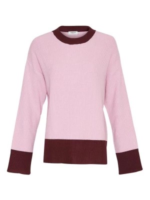 Zdjęcie produktu MOSS COPENHAGEN Sweter "Lieke Like" w kolorze jasnoróżowym rozmiar: S/M