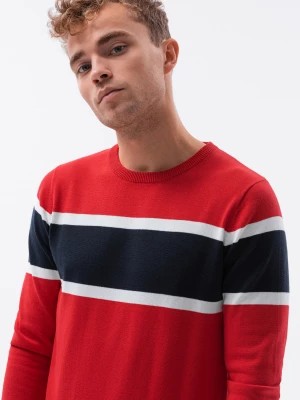 Zdjęcie produktu Sweter męski - czerwony V1 E190
 -                                    M