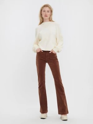 Zdjęcie produktu Vero Moda Sweter "Nancy" w kolorze kremowym rozmiar: XL