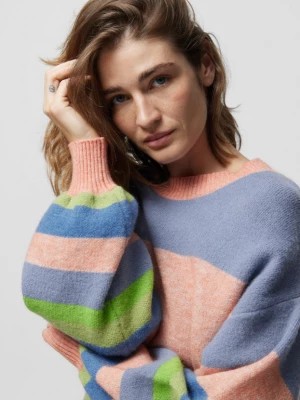 Zdjęcie produktu Sweter o kroju boxy damski - kolorowy OUTHORN