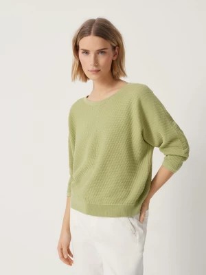 Zdjęcie produktu Someday Sweter "Talba" w kolorze zielonym rozmiar: 40