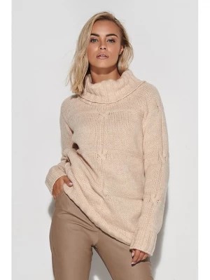 Zdjęcie produktu Makadamia Sweter w kolorze beżowym rozmiar: onesize