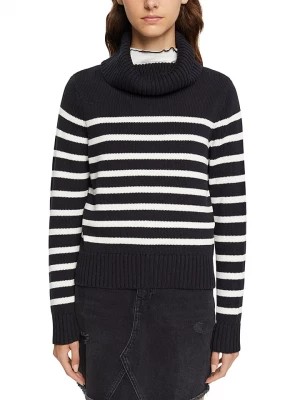Zdjęcie produktu ESPRIT Sweter w kolorze czarno-białym rozmiar: L