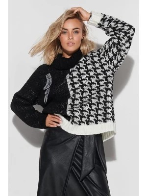 Zdjęcie produktu Makadamia Sweter w kolorze czarno-białym ze wzorem rozmiar: onesize