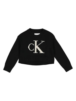 Zdjęcie produktu Calvin Klein Sweter w kolorze czarnym rozmiar: 116