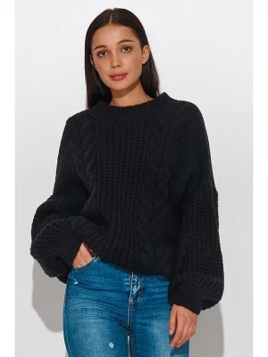 Zdjęcie produktu numinou Sweter w kolorze czarnym rozmiar: onesize