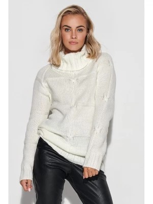 Zdjęcie produktu Makadamia Sweter w kolorze kremowym rozmiar: onesize