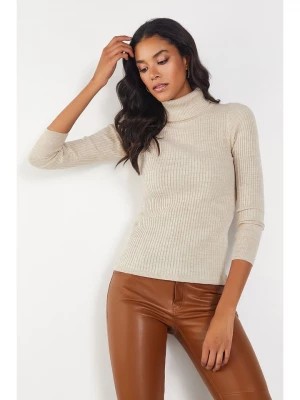 Zdjęcie produktu Milan Kiss Sweter w kolorze kremowym rozmiar: M