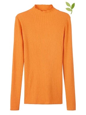 Zdjęcie produktu Hessnatur Sweter w kolorze pomarańczowym rozmiar: 40