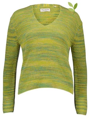 Zdjęcie produktu Marc O'Polo Sweter w kolorze żółto-zielonym rozmiar: XXL
