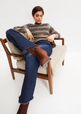 Zdjęcie produktu Sweter w melanżowym kolorze bonprix