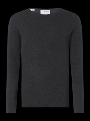 Zdjęcie produktu Sweter z bawełną ekologiczną model ‘Rome’ Selected Homme