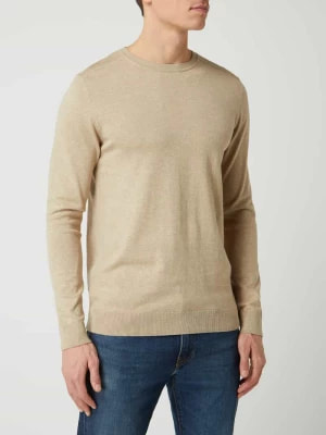 Zdjęcie produktu Sweter z bawełny pima model ‘Berg’ Selected Homme