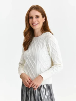 Zdjęcie produktu Sweter z dekoracyjnymi perełkami TOP SECRET