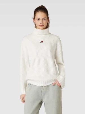 Zdjęcie produktu Sweter z dzianiny o kroju oversized ze ściegiem warkoczowym Tommy Jeans