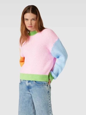 Zdjęcie produktu Sweter z dzianiny w stylu Colour Blocking model ‘MANNA’ Only