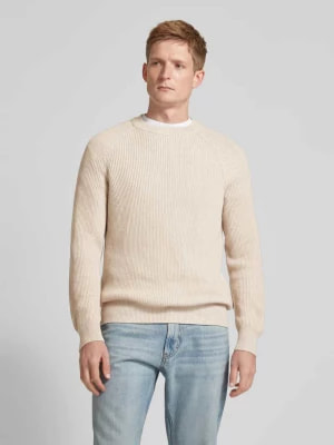 Zdjęcie produktu Sweter z dzianiny z efektem prążkowania Marc O'Polo