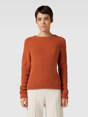 Zdjęcie produktu Sweter z dzianiny z mieszanki wełny z alpaki z okrągłym dekoltem LANIUS