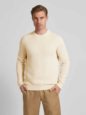 Zdjęcie produktu Sweter z dzianiny z okrągłym dekoltem model ‘DANE’ Selected Homme