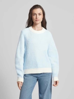 Zdjęcie produktu Sweter z dzianiny z okrągłym dekoltem model ‘Eliza’ MSCH Copenhagen