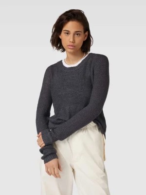 Zdjęcie produktu Sweter z dzianiny z okrągłym dekoltem model ‘GEENA’ Only