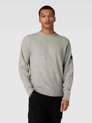 Zdjęcie produktu Sweter z dzianiny z prążkowanymi wykończeniami CK Calvin Klein