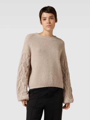 Zdjęcie produktu Sweter z dzianiny z wzorem warkocza LANIUS