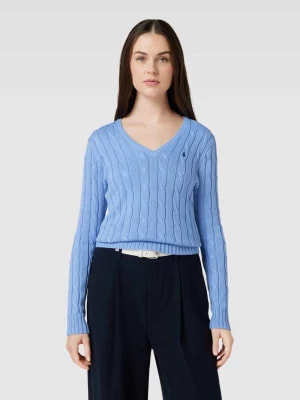 Zdjęcie produktu Sweter z dzianiny z wzorem warkocza Polo Ralph Lauren