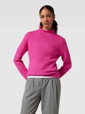 Zdjęcie produktu Sweter z dzianiny ze stójką model ‘Basic’ FYNCH-HATTON