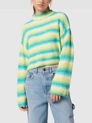 Zdjęcie produktu Sweter z dzianiny ze wzorem w paski model ‘Marion knitted sweater’ Gina Tricot