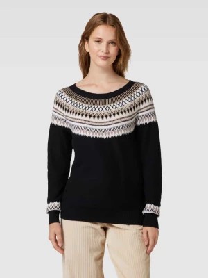 Zdjęcie produktu Sweter z dzianiny ze wzorem w zygaki Esprit