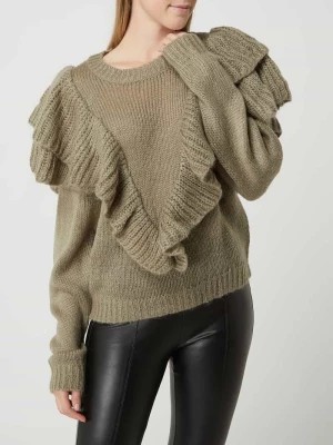Zdjęcie produktu Sweter z falbanami model ‘Ihmara’ Ichi