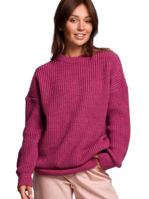 Zdjęcie produktu Sweter z grubą przędzą o łańcuszkowym splocie Polskie swetry