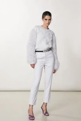 Zdjęcie produktu Sweter z rękawami fluffy PATRIZIA PEPE