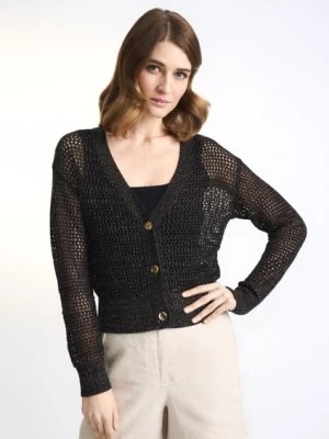Zdjęcie produktu Sweter zapinany ażurowy damski OCHNIK