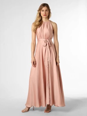 Zdjęcie produktu Swing Damska sukienka wieczorowa Kobiety Satyna różowy jednolity,