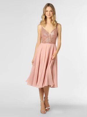 Zdjęcie produktu Swing Damska sukienka wieczorowa Kobiety Sztuczne włókno różowy jednolity,